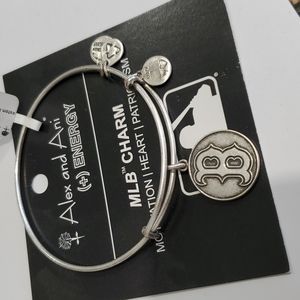 Alex and Ani MLB Boston Red Sox Silver Bracelet